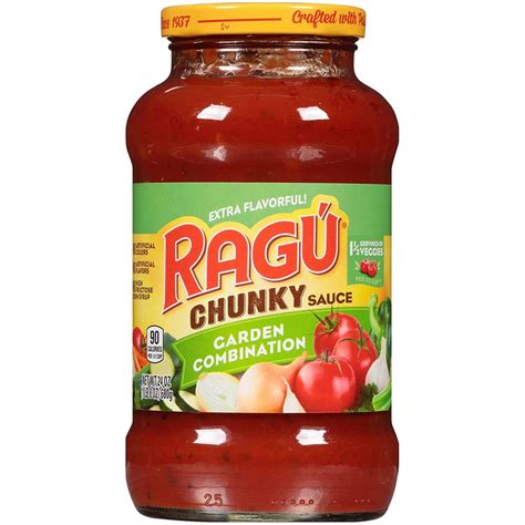 Is Ragu Chunky Garden combination gluten free
